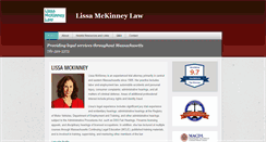 Desktop Screenshot of lissamckinney.com