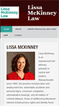 Mobile Screenshot of lissamckinney.com